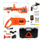 Easy to operate portable 12v electric car jacks kit