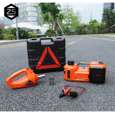 ZS Hydraulic jack type car jack tool kit includes jack and impact wrench