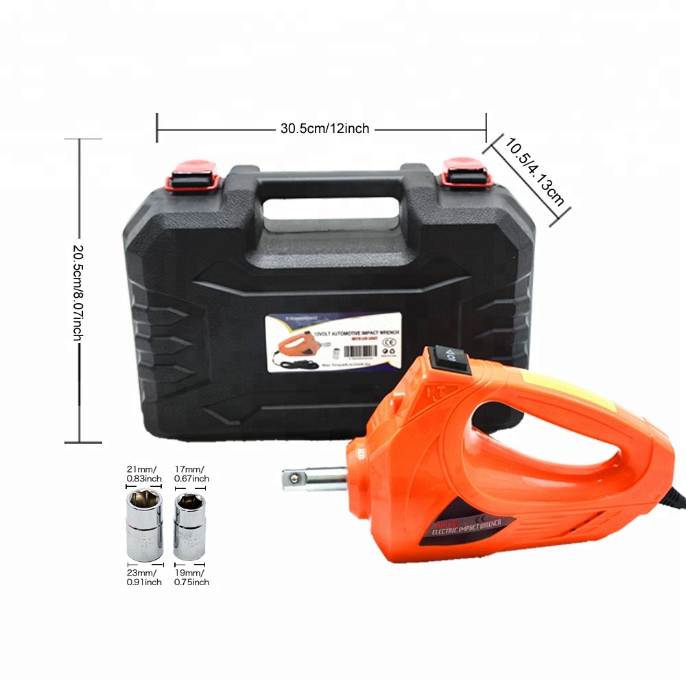 Electric battery compact impact wrench