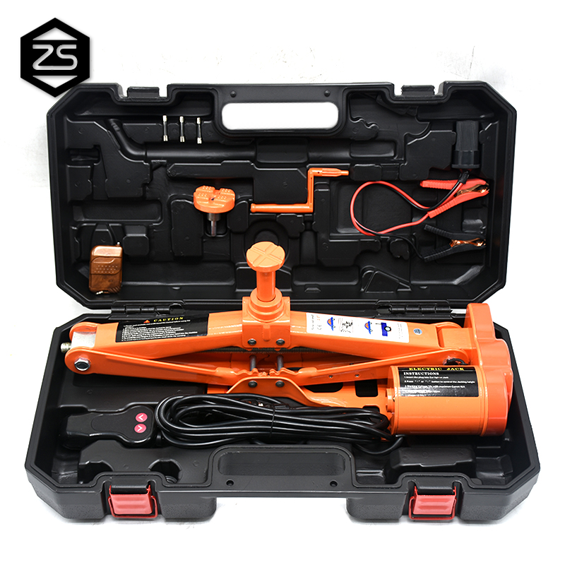 Highly cost effective 12 volt electric scissor car jack combo price