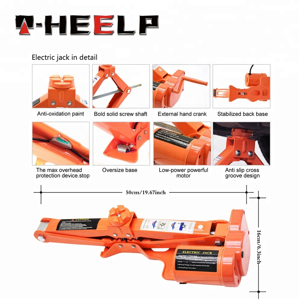 Best heavy duty electric scissor jack suppliers for cars