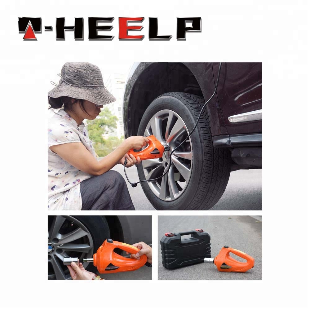 Electric car jack for small car with wrench 