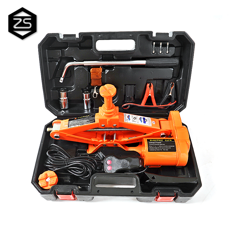 Competitive price cheap 3 ton electric scissor jack and wrench